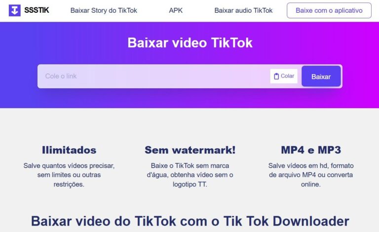 TikTok Downloader: O Guia para Baixar Vídeo do TikTok Sem Marca D'água 1 baixar tiktok